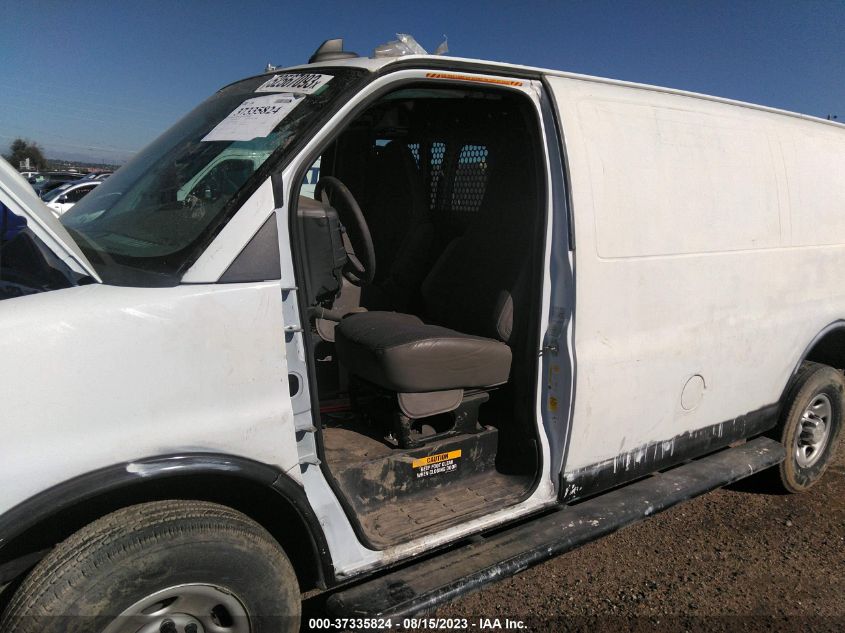 2021 CHEVROLET EXPRESS CARGO VAN - 1GCWGAFPXM1251396