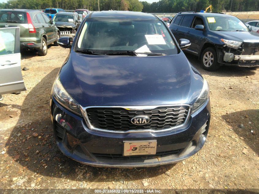 2019 KIA SORENTO LX V6 - 5XYPGDA56KG490503