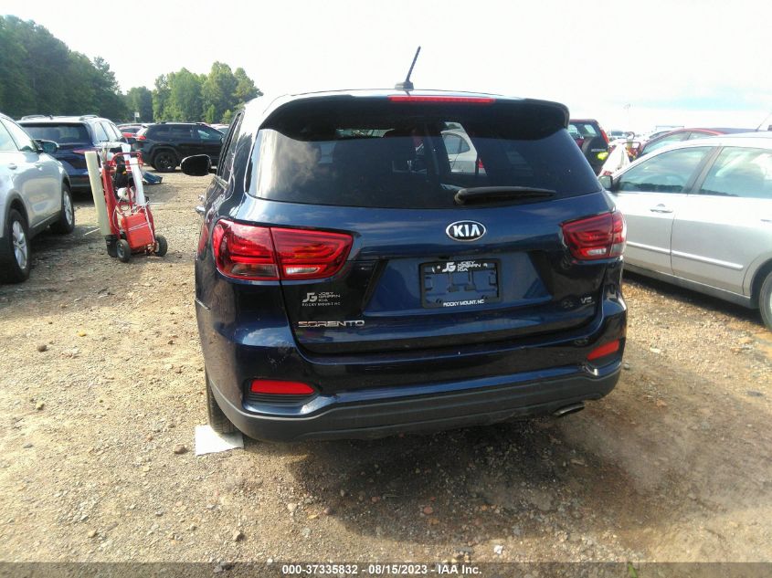 2019 KIA SORENTO LX V6 - 5XYPGDA56KG490503