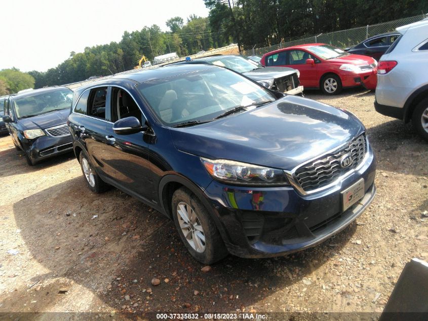 2019 KIA SORENTO LX V6 - 5XYPGDA56KG490503