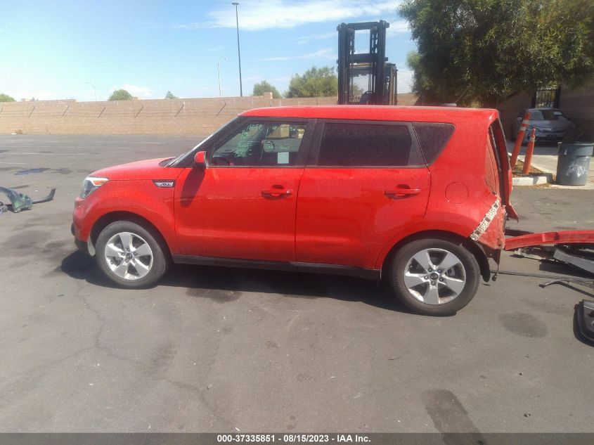 2019 KIA SOUL BASE - KNDJN2A24K7682375