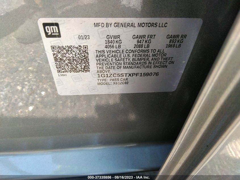 2023 CHEVROLET MALIBU LS - 1G1ZC5STXPF159076