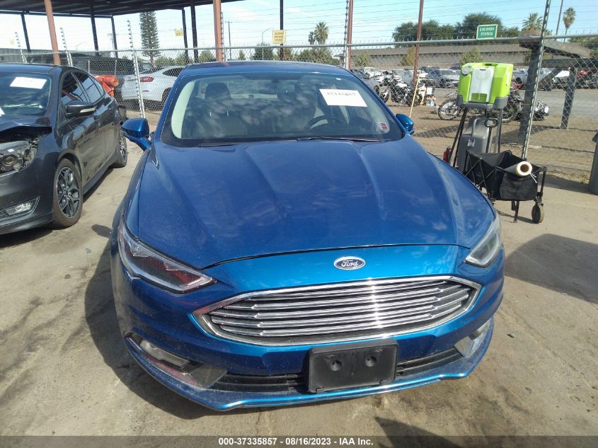 2017 FORD FUSION SE - 3FA6P0HDXHR330341