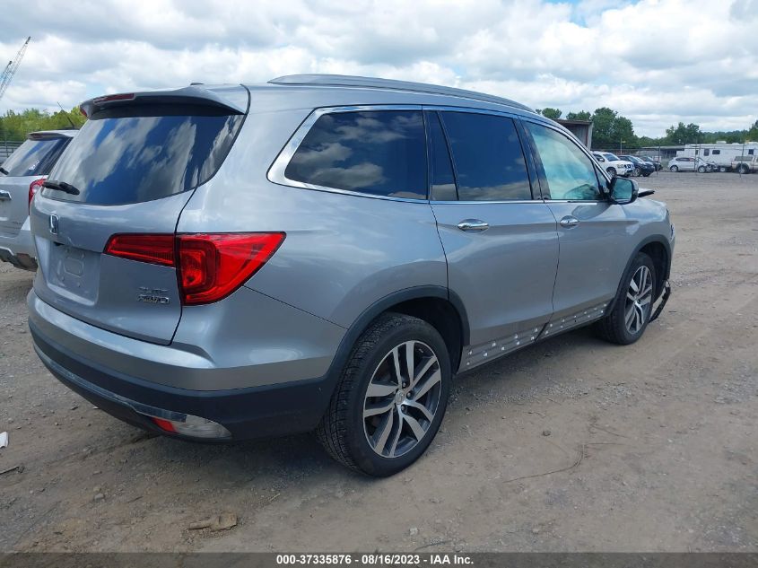 2017 HONDA PILOT ELITE - 5FNYF6H00HB081023