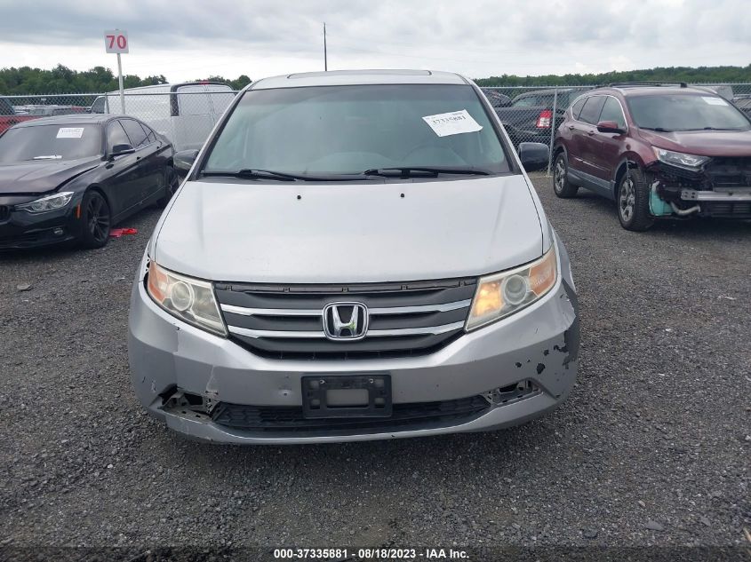 2013 HONDA ODYSSEY EX-L - 5FNRL5H66DB064667