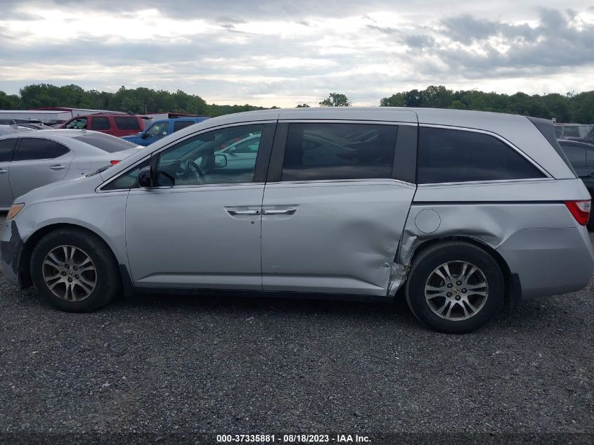 2013 HONDA ODYSSEY EX-L - 5FNRL5H66DB064667