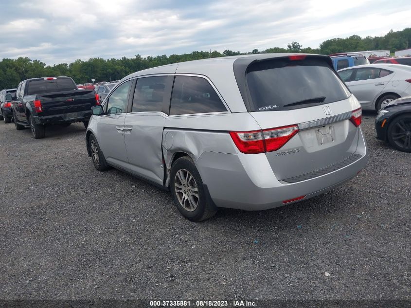 2013 HONDA ODYSSEY EX-L - 5FNRL5H66DB064667