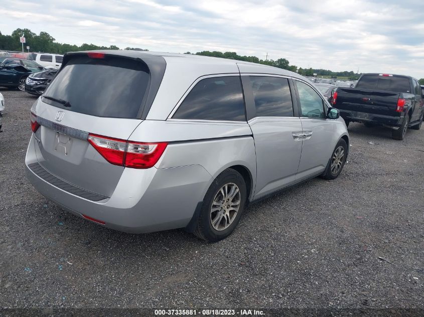 2013 HONDA ODYSSEY EX-L - 5FNRL5H66DB064667