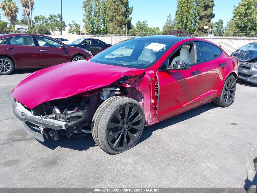 2021 TESLA MODEL S - 5YJSA1E58MF429149