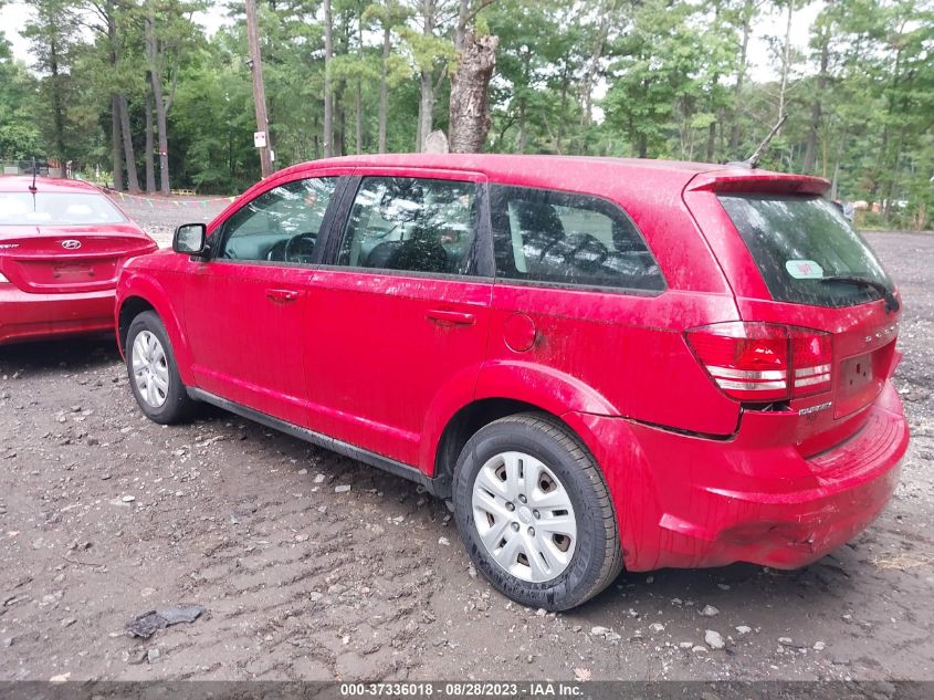 2013 DODGE JOURNEY AMERICAN VALUE PKG - 3C4PDCAB1DT723885