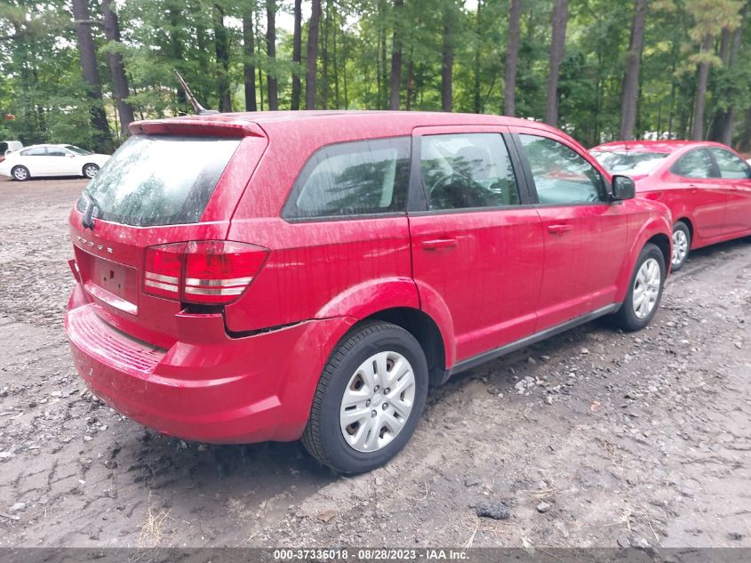 2013 DODGE JOURNEY AMERICAN VALUE PKG - 3C4PDCAB1DT723885
