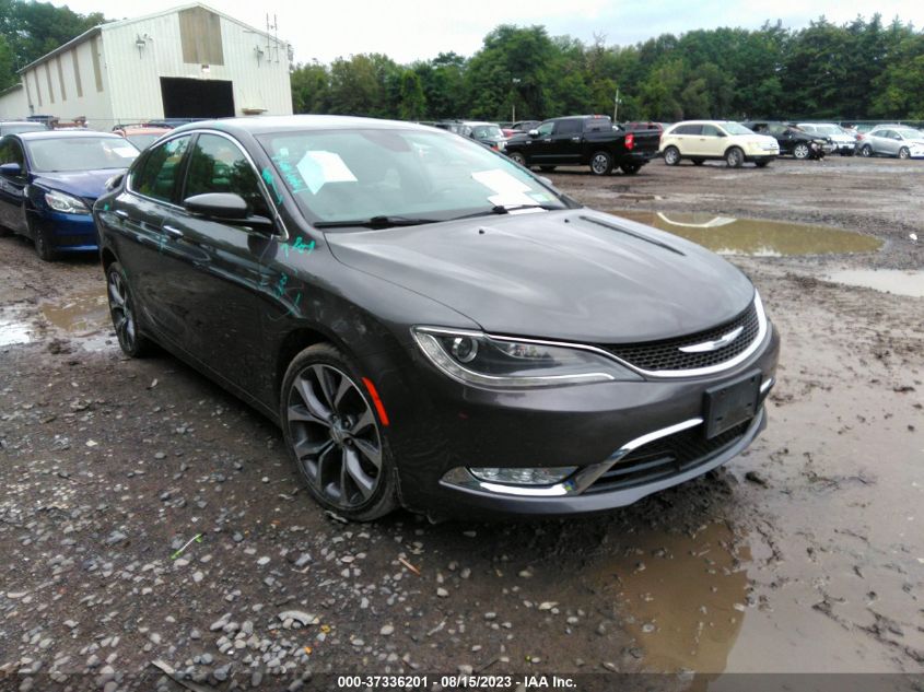 2015 CHRYSLER 200 C - 1C3CCCEG2FN553728