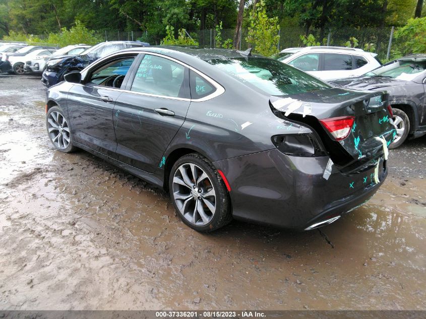 2015 CHRYSLER 200 C - 1C3CCCEG2FN553728
