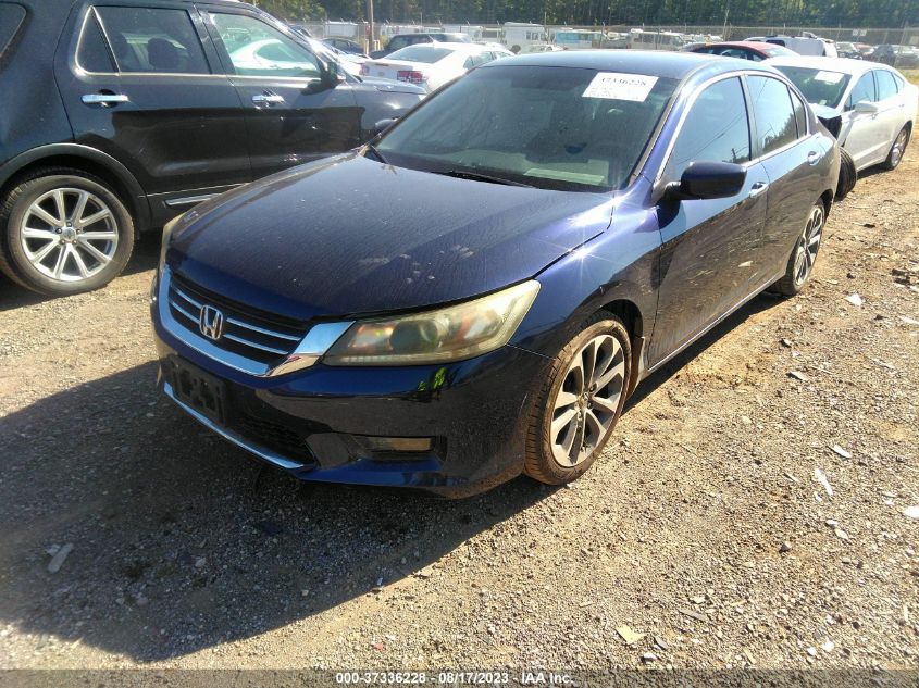 2014 HONDA ACCORD SEDAN SPORT - 1HGCR2F50EA073194
