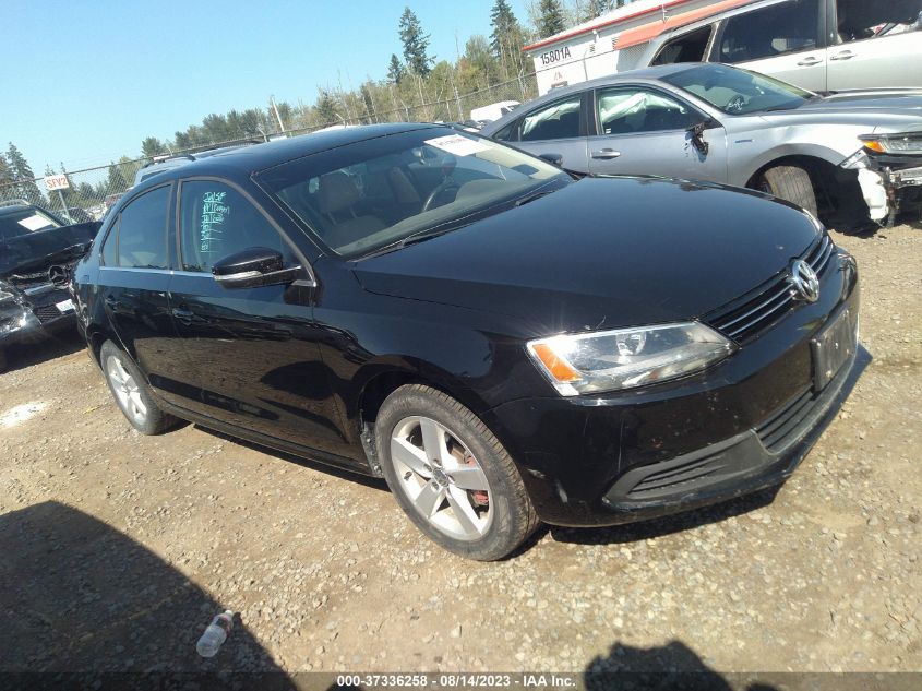 2014 VOLKSWAGEN JETTA SEDAN TDI W/PREMIUM - 3VWLL7AJ4EM378621