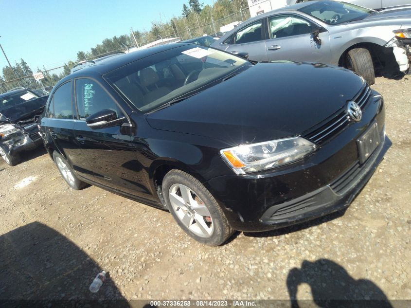 2014 VOLKSWAGEN JETTA SEDAN TDI W/PREMIUM - 3VWLL7AJ4EM378621