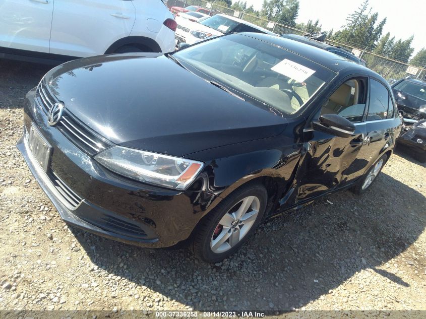 2014 VOLKSWAGEN JETTA SEDAN TDI W/PREMIUM - 3VWLL7AJ4EM378621