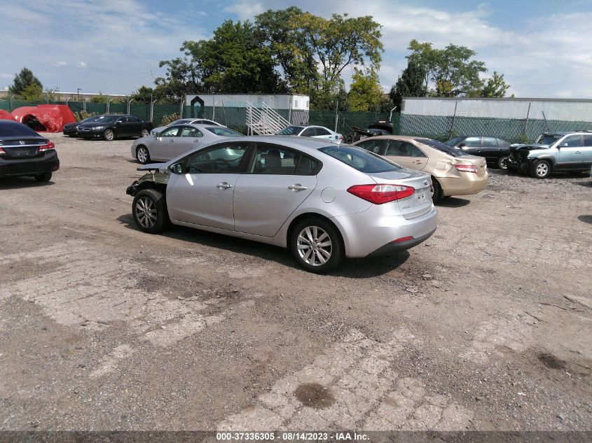2014 KIA FORTE LX - KNAFX4A61E5187160