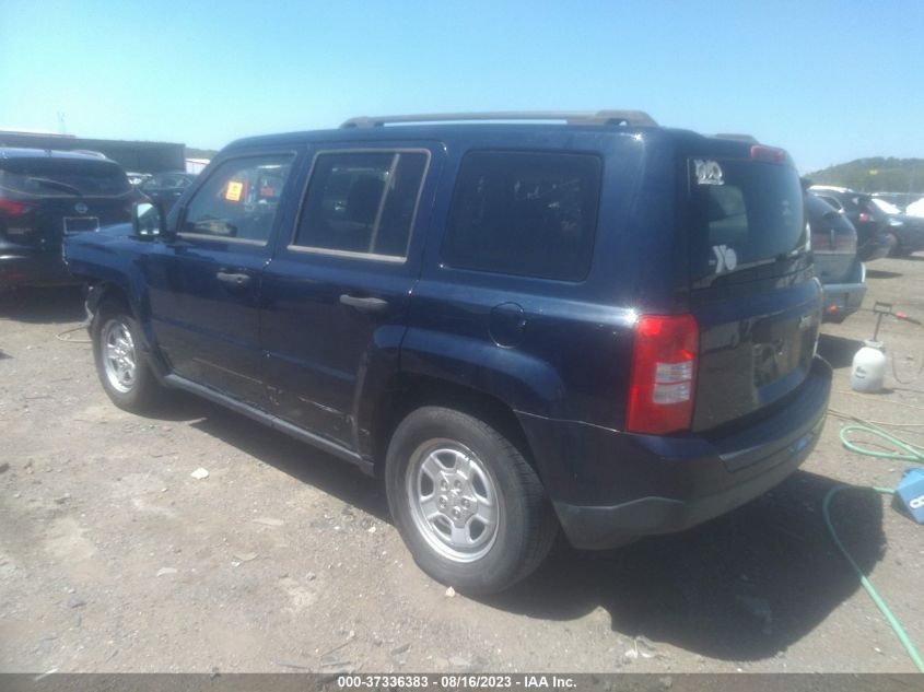 2014 JEEP PATRIOT SPORT - 1C4NJPBA0ED691788