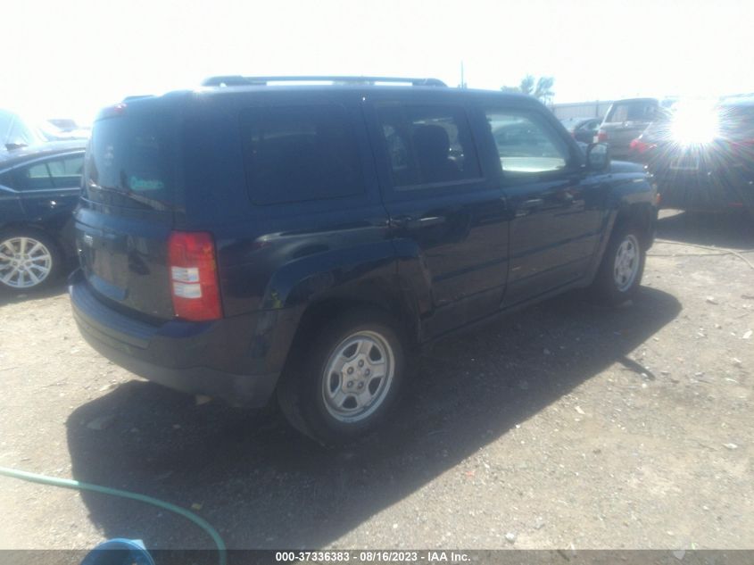 2014 JEEP PATRIOT SPORT - 1C4NJPBA0ED691788