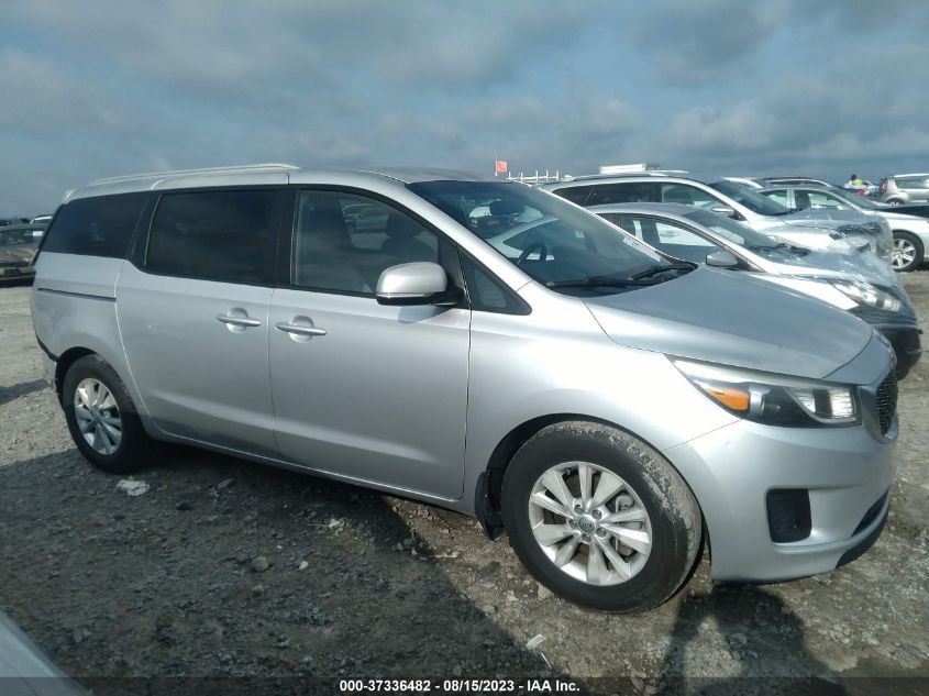 2016 KIA SEDONA LX - KNDMB5C13G6124414