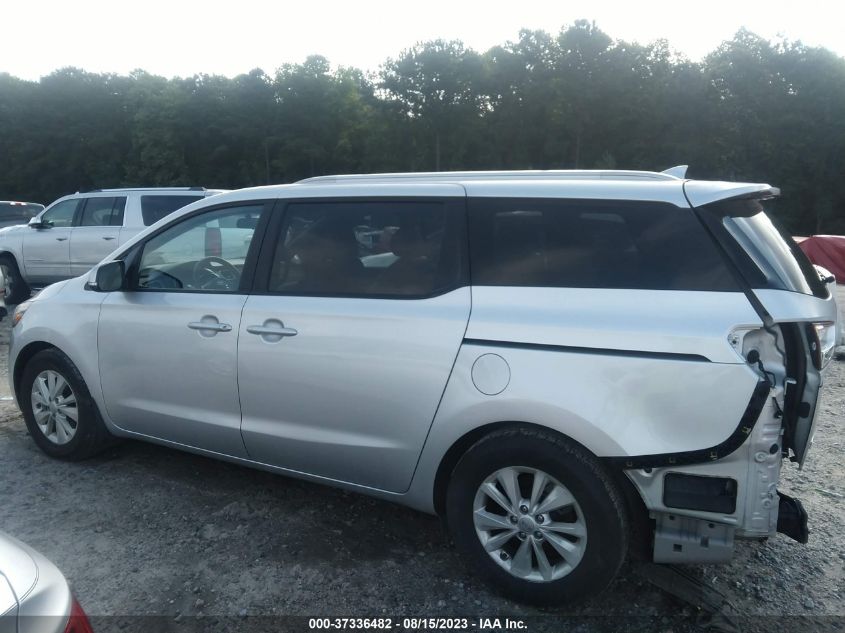 2016 KIA SEDONA LX - KNDMB5C13G6124414