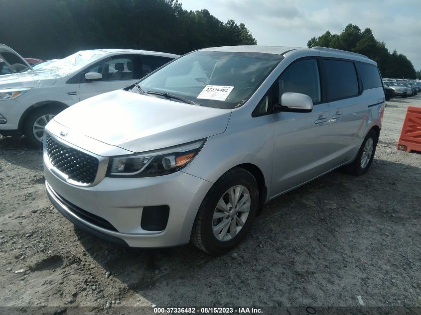 2016 KIA SEDONA LX - KNDMB5C13G6124414
