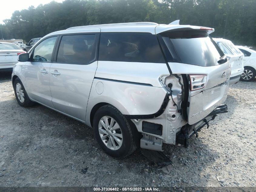 2016 KIA SEDONA LX - KNDMB5C13G6124414