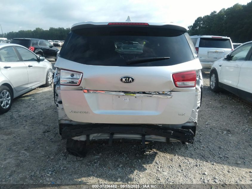 2016 KIA SEDONA LX - KNDMB5C13G6124414