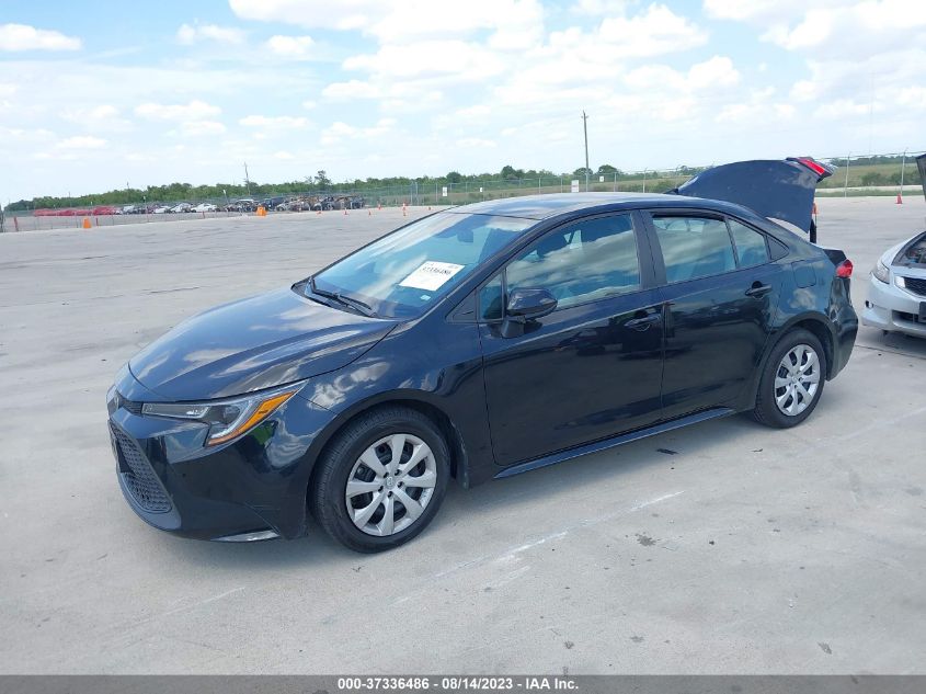 5YFEPMAE4MP261534 Toyota Corolla LE 2