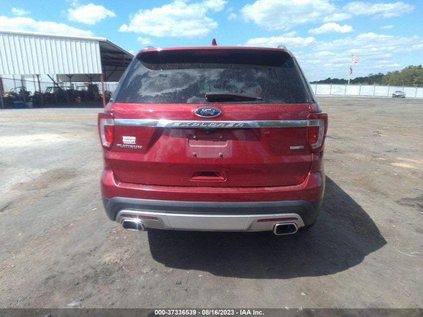 2016 FORD EXPLORER PLATINUM - 1FM5K8HTXGGB69873