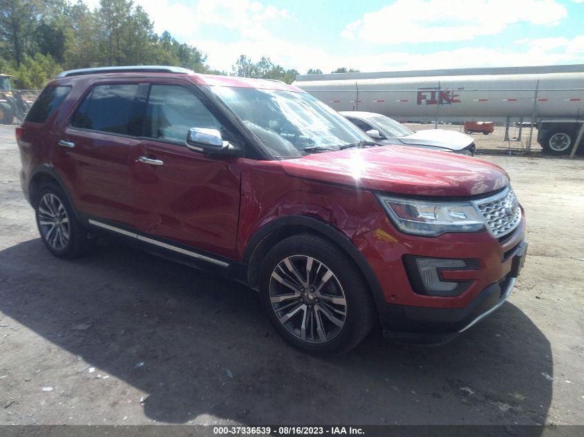 2016 FORD EXPLORER PLATINUM - 1FM5K8HTXGGB69873