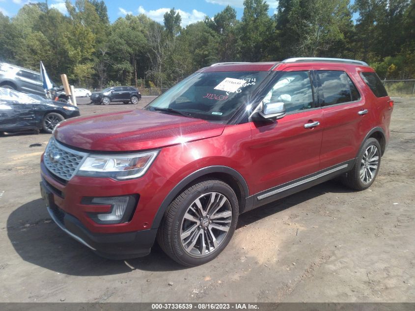 2016 FORD EXPLORER PLATINUM - 1FM5K8HTXGGB69873
