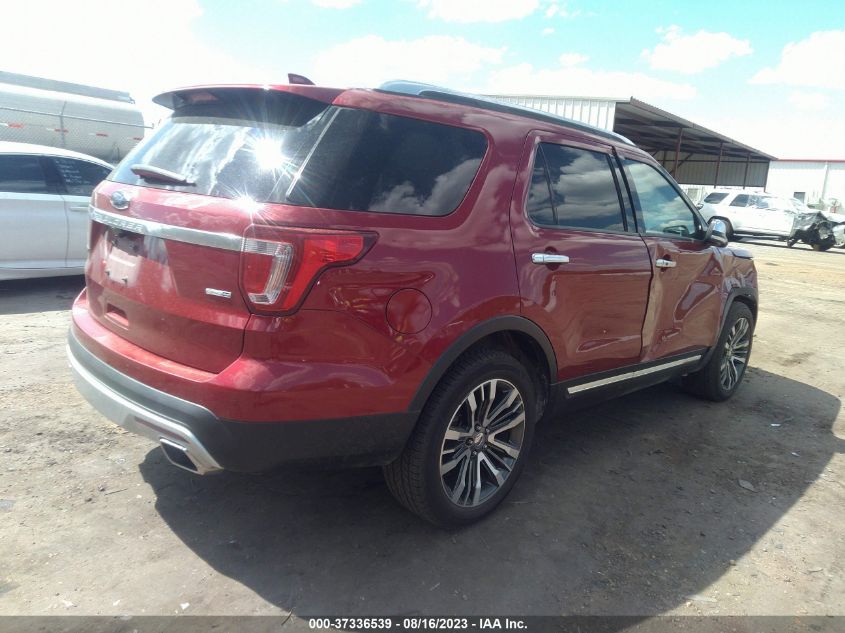 2016 FORD EXPLORER PLATINUM - 1FM5K8HTXGGB69873