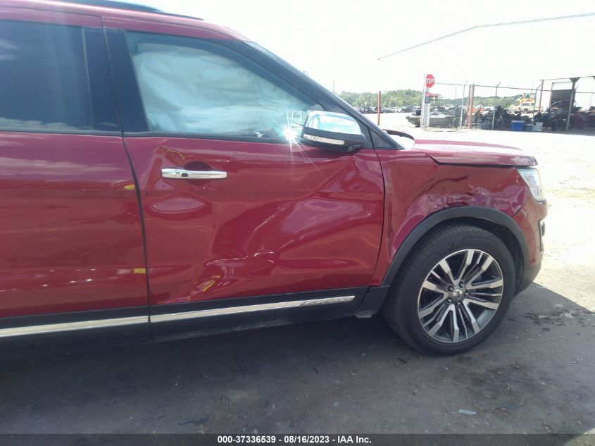 2016 FORD EXPLORER PLATINUM - 1FM5K8HTXGGB69873