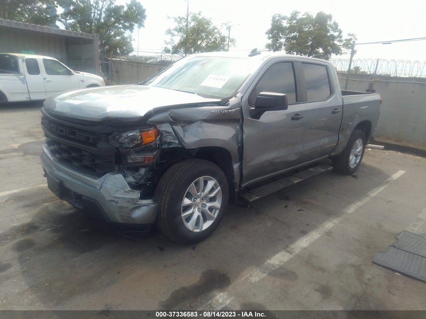 VIN 3GCPABEKXPG138619 2023 CHEVROLET SILVERADO 1500 CUSTOM