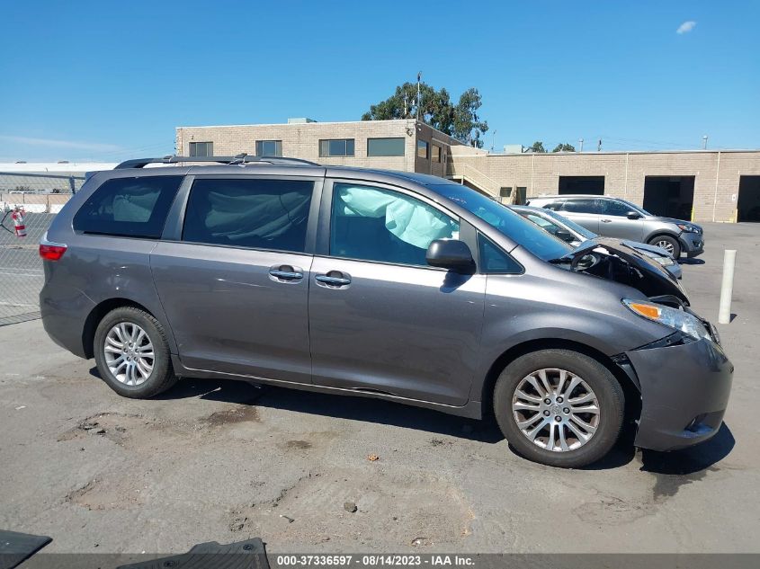 2015 TOYOTA SIENNA XLE/XLE AAS/LTD - 5TDYK3DC6FS687624