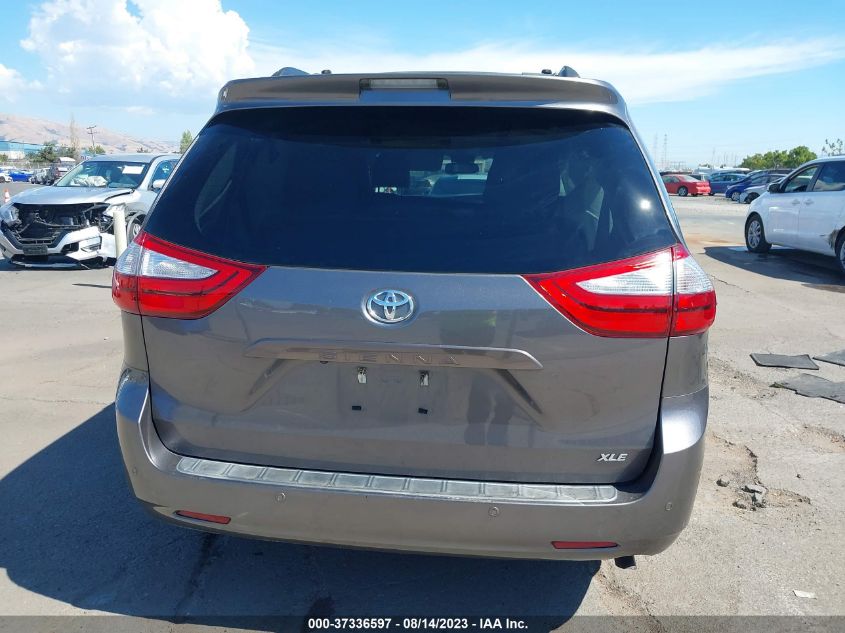 2015 TOYOTA SIENNA XLE/XLE AAS/LTD - 5TDYK3DC6FS687624