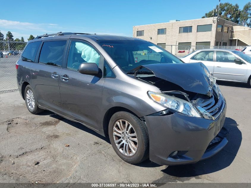 2015 TOYOTA SIENNA XLE/XLE AAS/LTD - 5TDYK3DC6FS687624