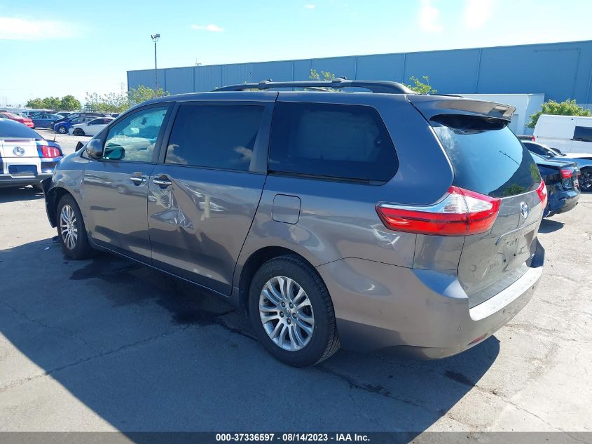 2015 TOYOTA SIENNA XLE/XLE AAS/LTD - 5TDYK3DC6FS687624