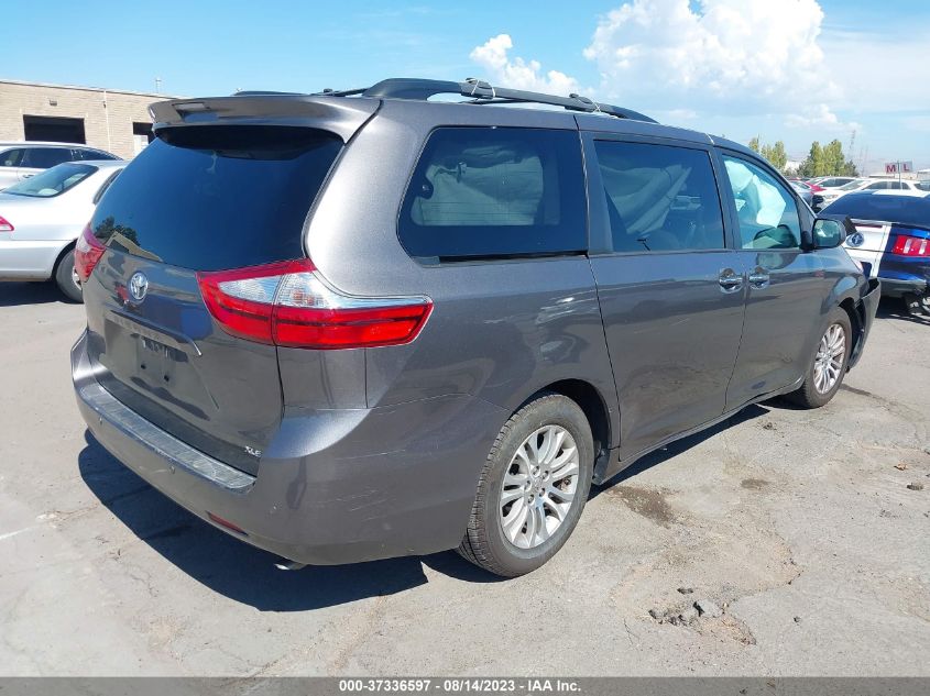 2015 TOYOTA SIENNA XLE/XLE AAS/LTD - 5TDYK3DC6FS687624
