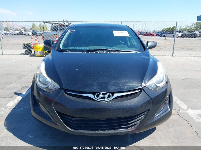 2015 HYUNDAI ELANTRA SE - 5NPDH4AEXFH607661