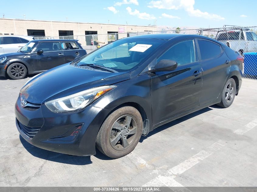 2015 HYUNDAI ELANTRA SE - 5NPDH4AEXFH607661