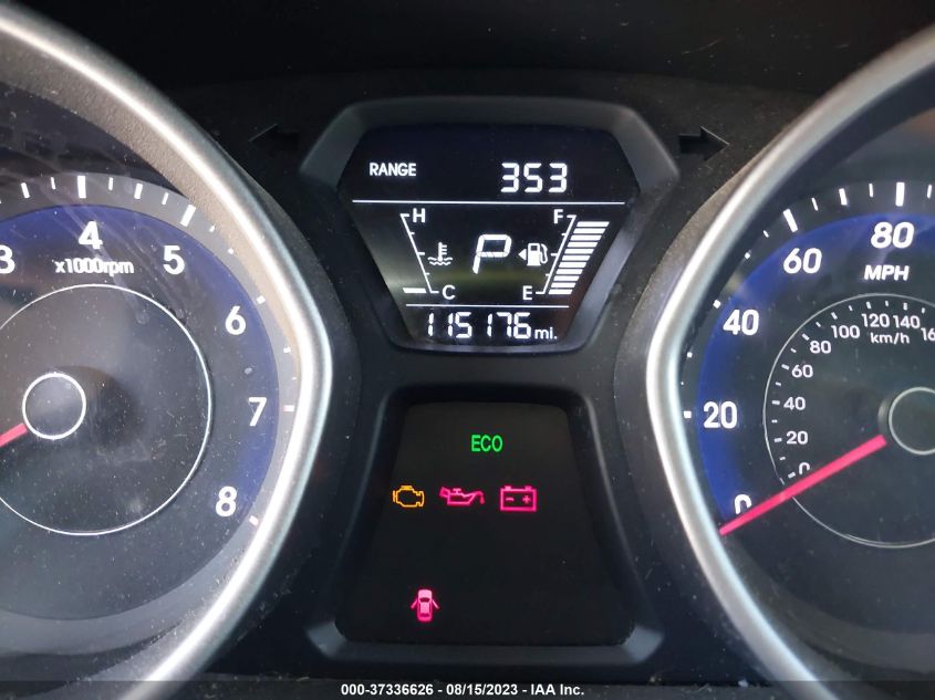 2015 HYUNDAI ELANTRA SE - 5NPDH4AEXFH607661