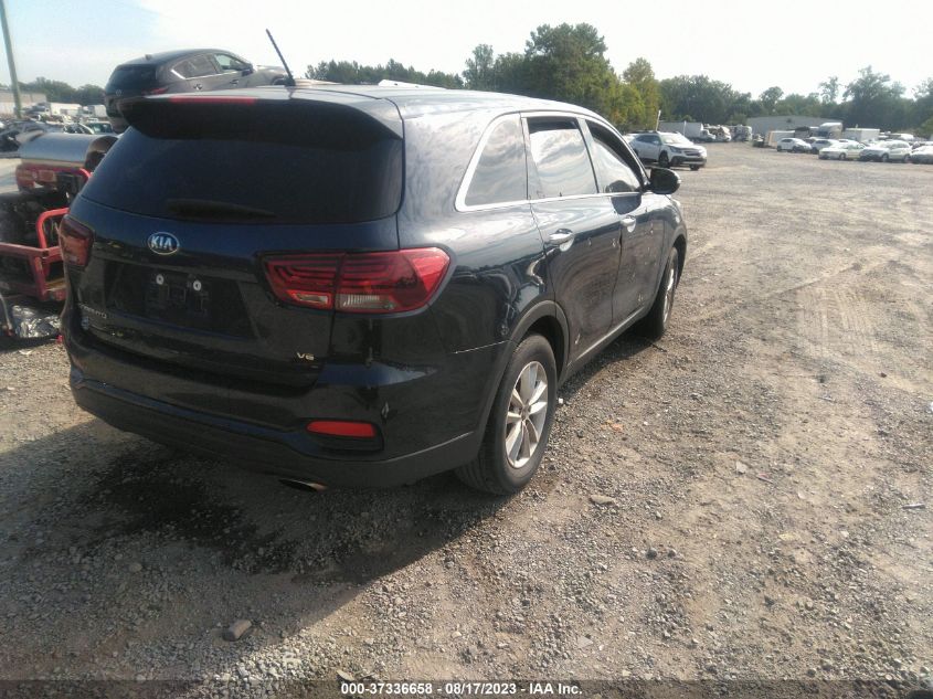 2019 KIA SORENTO LX V6 - 5XYPG4A57KG495371