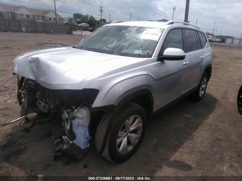2019 VOLKSWAGEN ATLAS 3.6L V6 SE W/TECHNOLOGY - 1V2UR2CA8KC543961