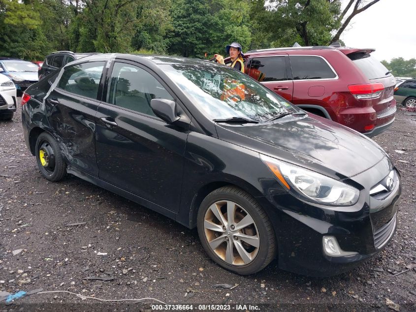 2013 HYUNDAI ACCENT GLS - KMHCU4AE9DU321659