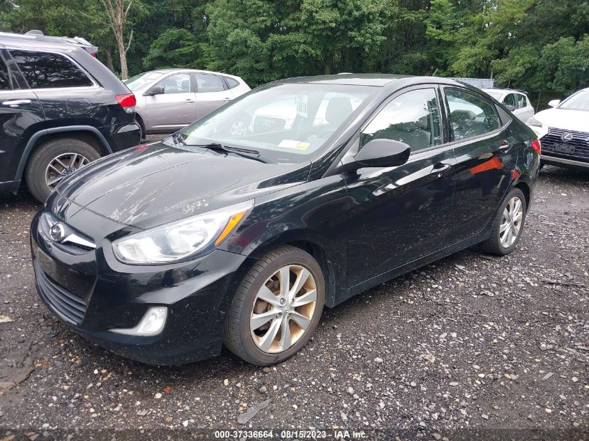 2013 HYUNDAI ACCENT GLS - KMHCU4AE9DU321659