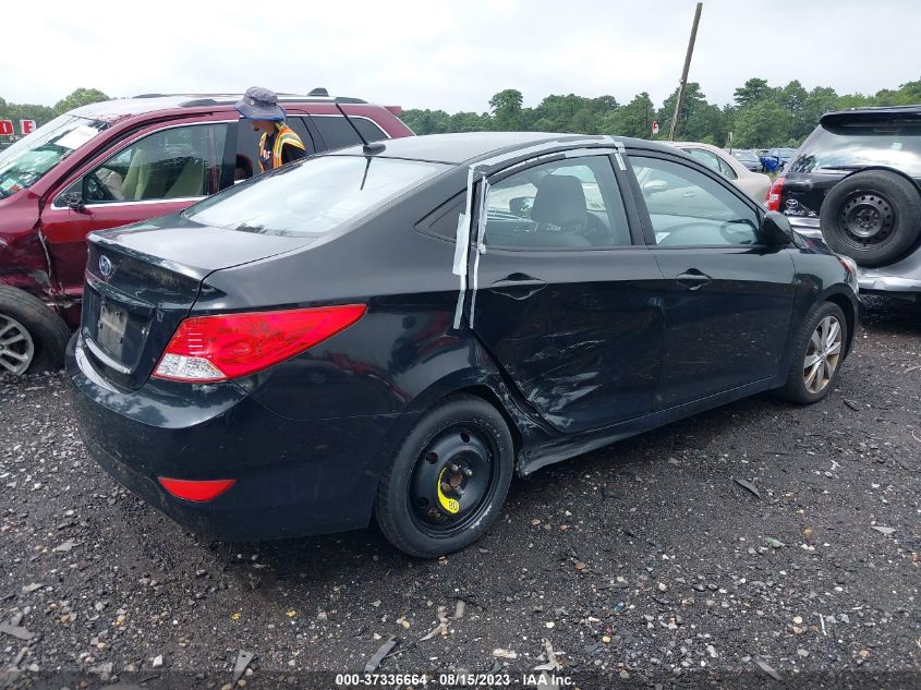 2013 HYUNDAI ACCENT GLS - KMHCU4AE9DU321659
