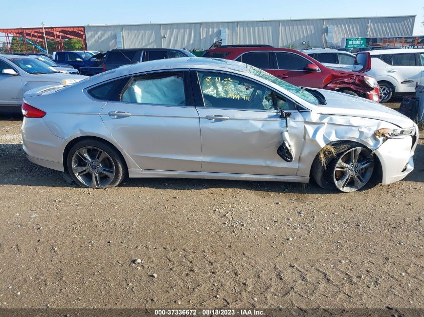 2017 FORD FUSION SPORT - 3FA6P0VP7HR194653